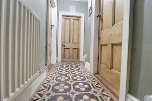 Minton Tiled Hallway